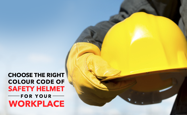 Choose The Right Color Code of Safety Helmets For Your Workplace