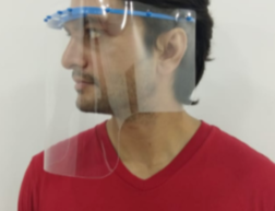 Amaze India - 300 micron, Clear Reusable PPE Face Shield