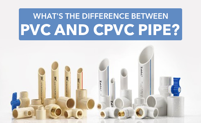 What's the Difference Between PVC and CPVC Pipe?