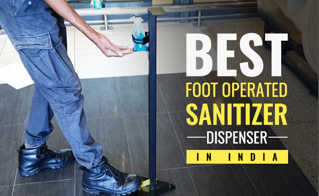 Best Foot Operated Sanitizer Dispenser in India